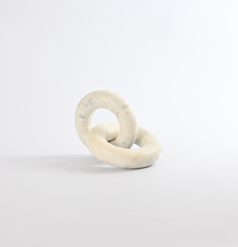 White Decor Link/Paperweight