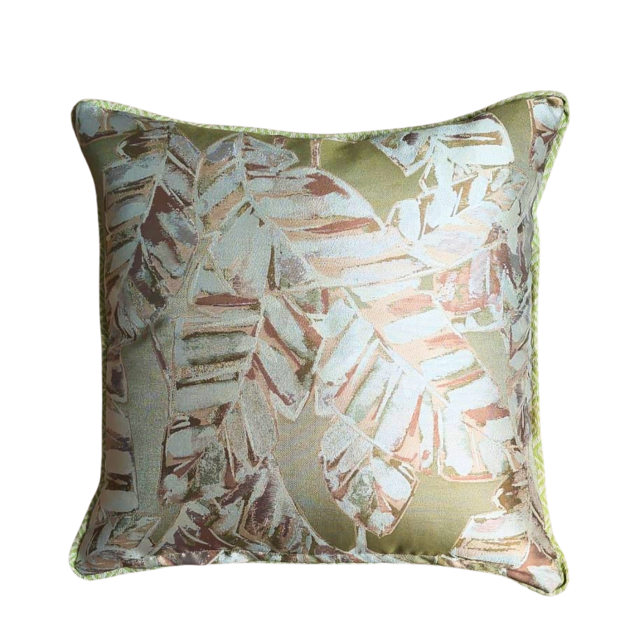 Green Leaf Cushion