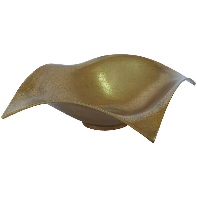 Rough Gold Bowl