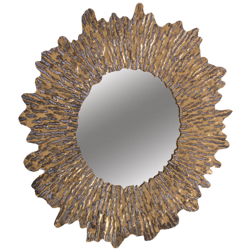 Sun-kissed Gold Mirror
