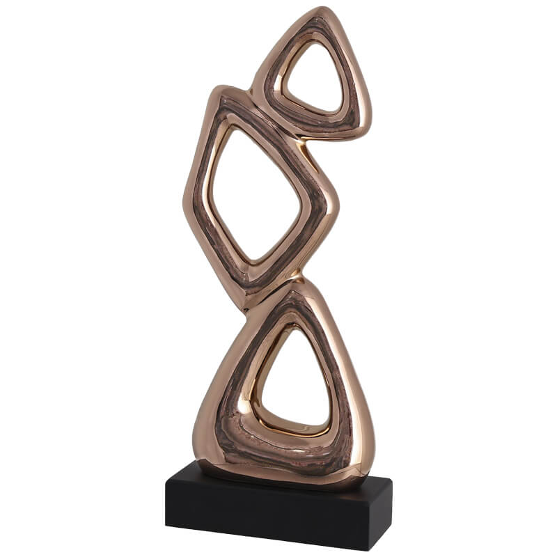 Bronze Shapes Sculpture