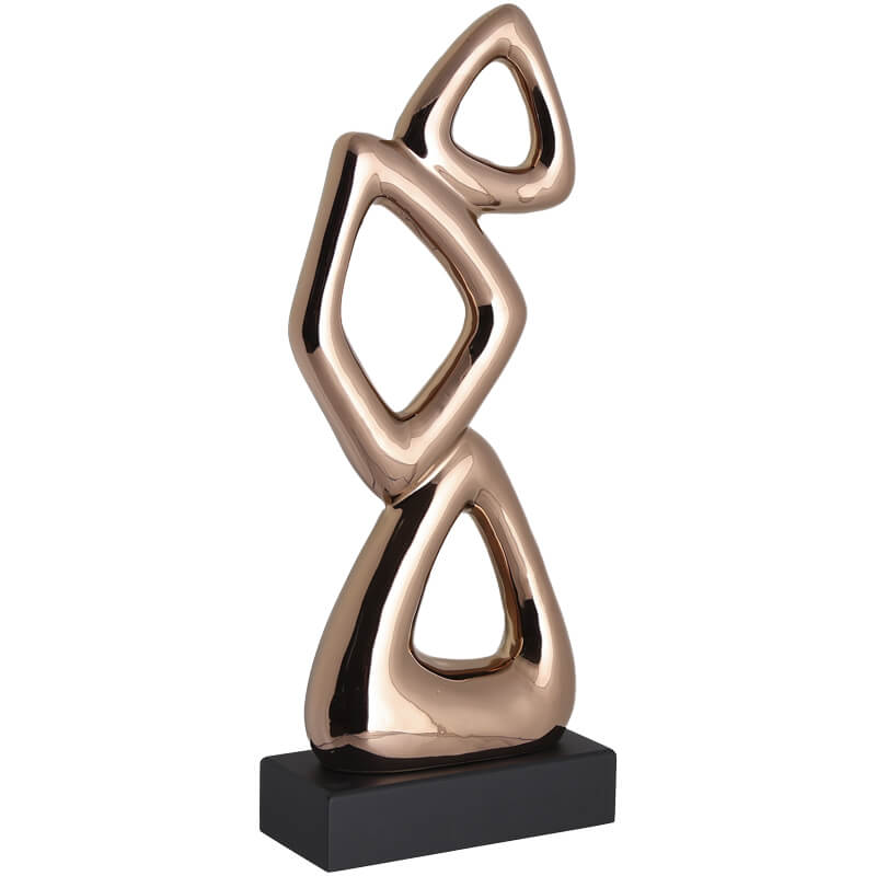 Bronze Shapes Sculpture