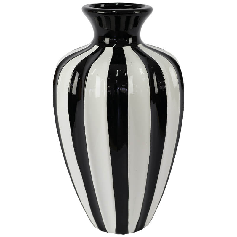 Black and White Vase