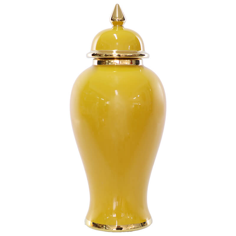 Yellow Ginger Jar