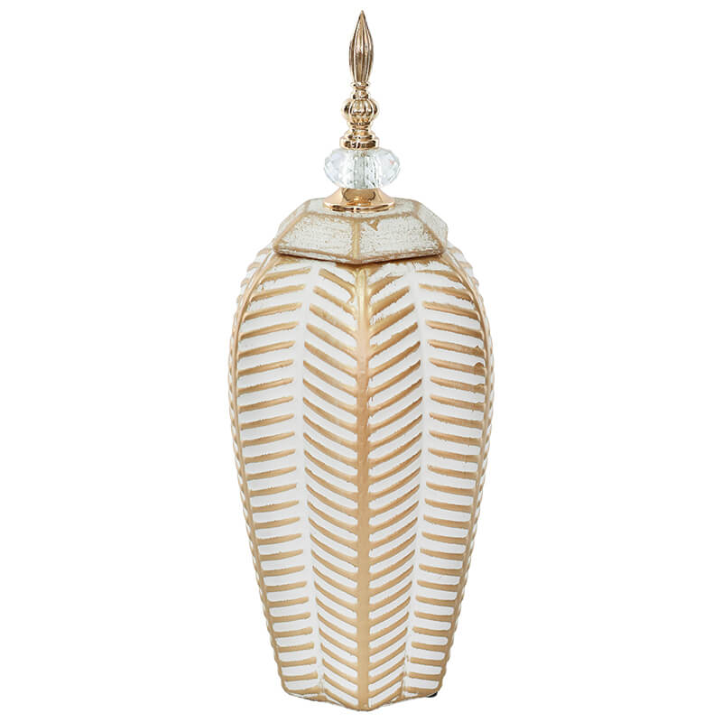Leaf Ginger Jar