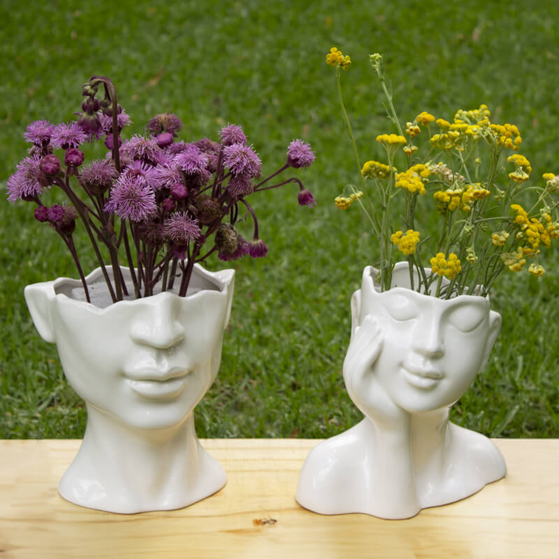 Buso Face Vase