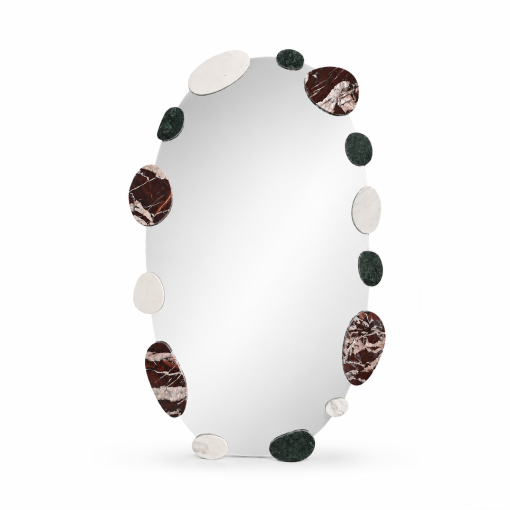 Green Marble Mirror