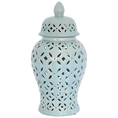 Mint Green Ginger Jar