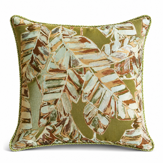 Green Leaf Cushion