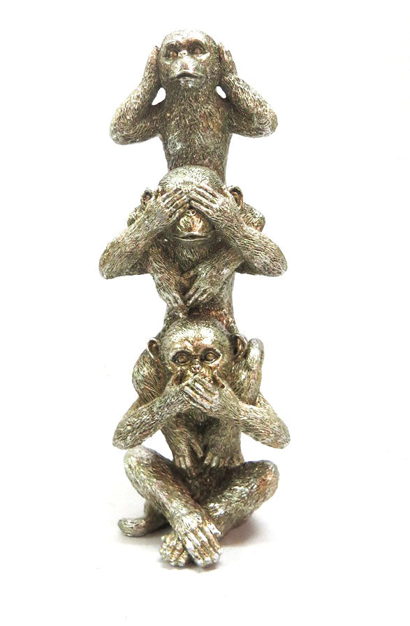 Three Monkey Sculpture