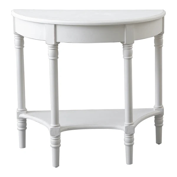 White Console Table