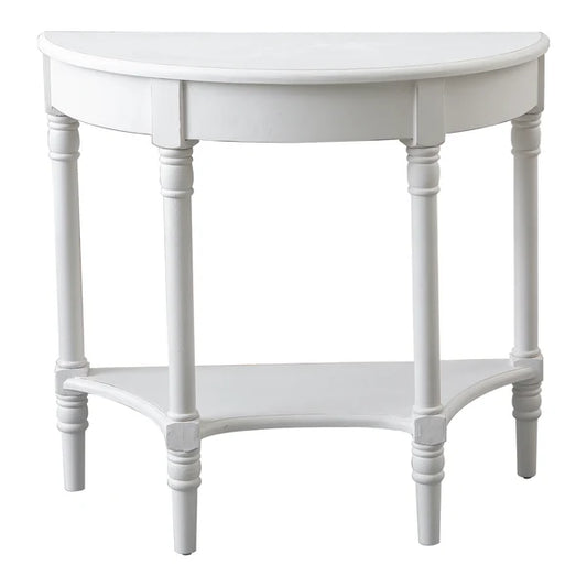 White Console Table