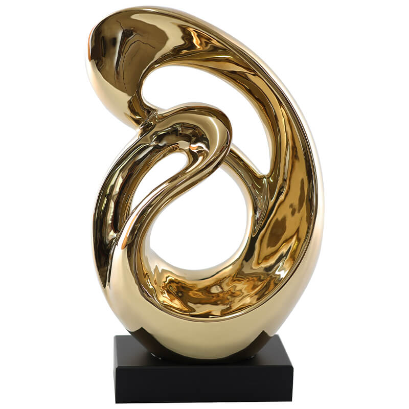 Gold Object Sculpture