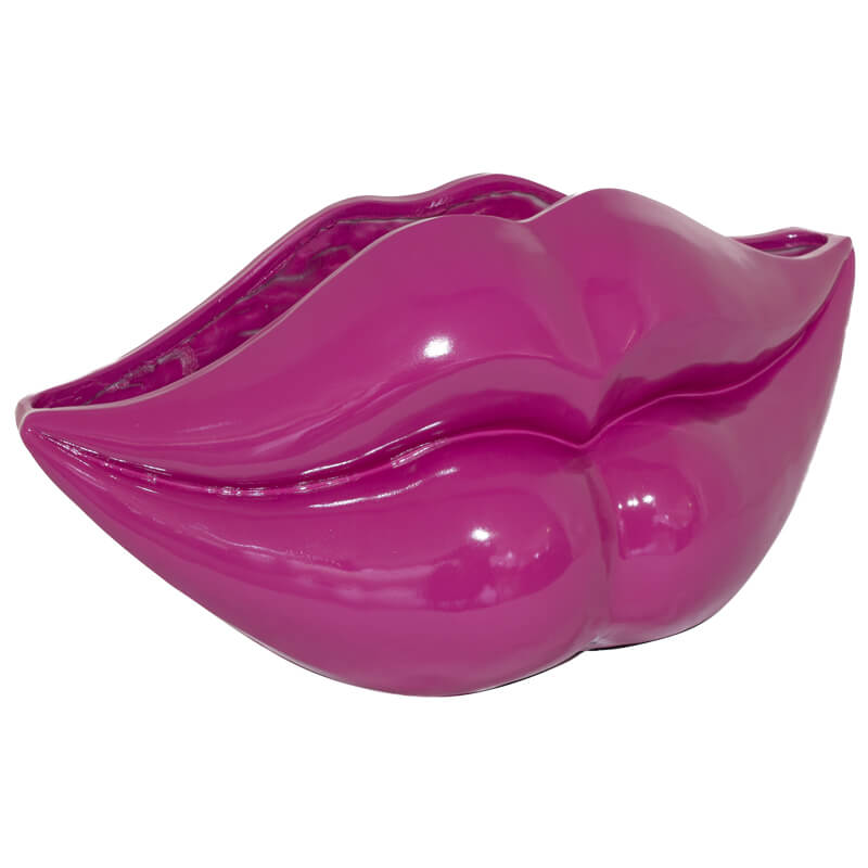 Pink Lips Vase