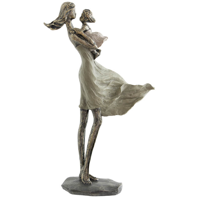 Mother and Child Figurine