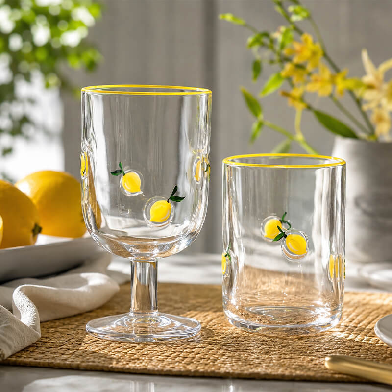 Lemon Glass Set