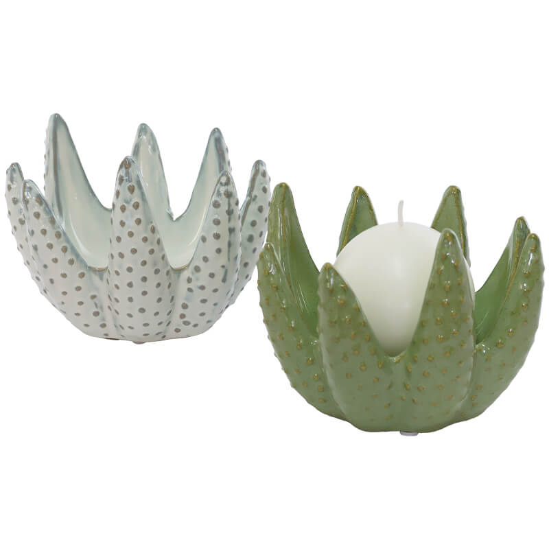 Aloe Candleholder