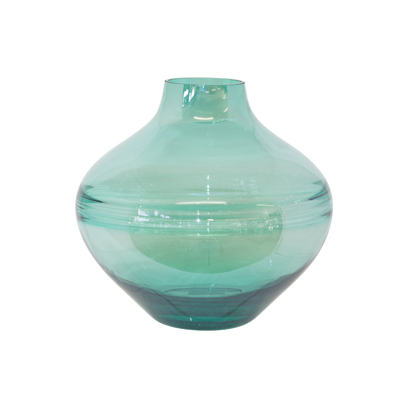 Green Art Vase