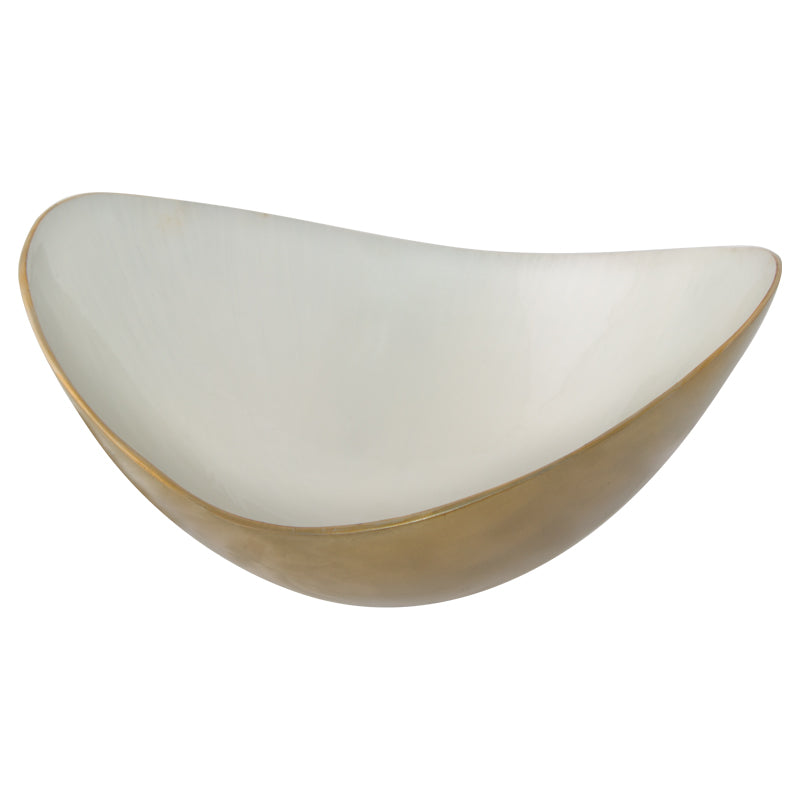 Oval Curved Bowl
