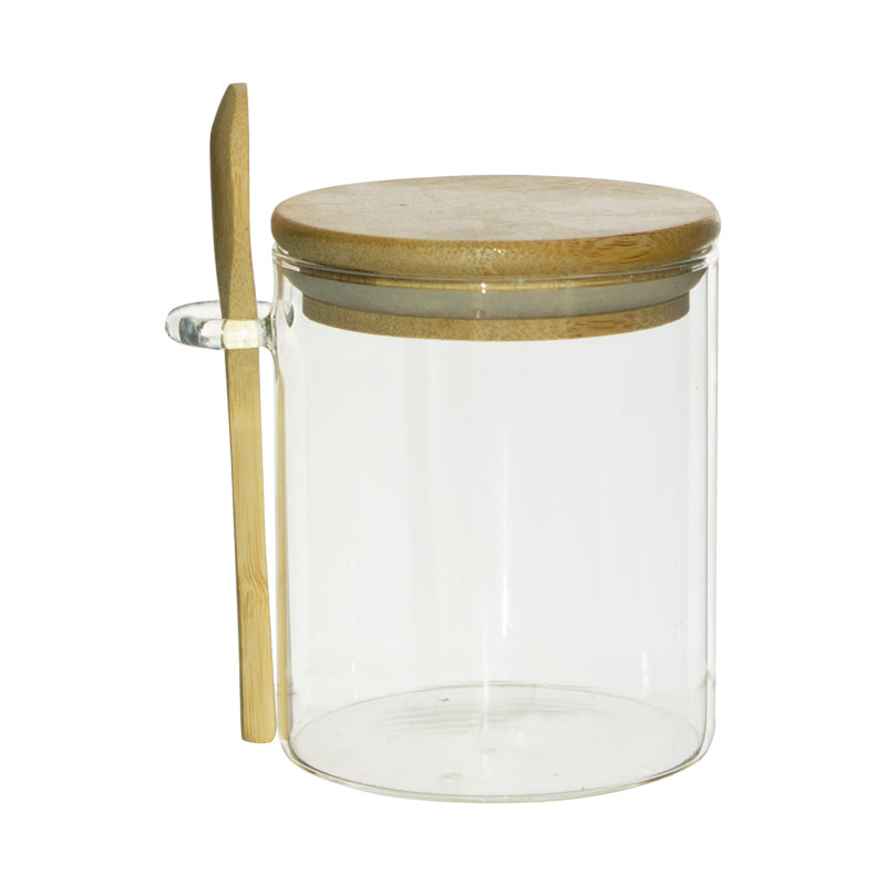 Janine Handle Jar with Spoon