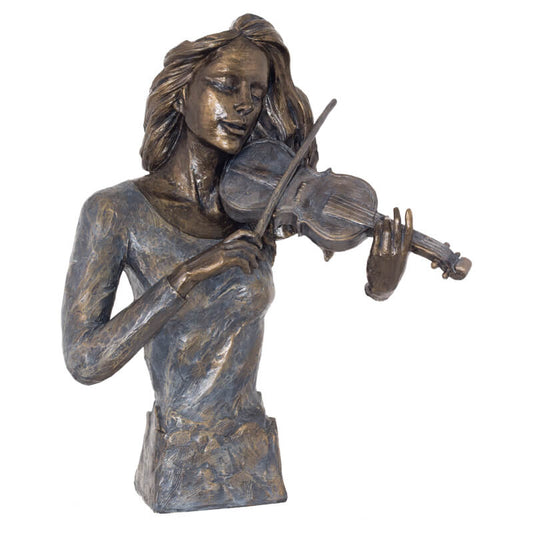 Lady with Violin Figurine